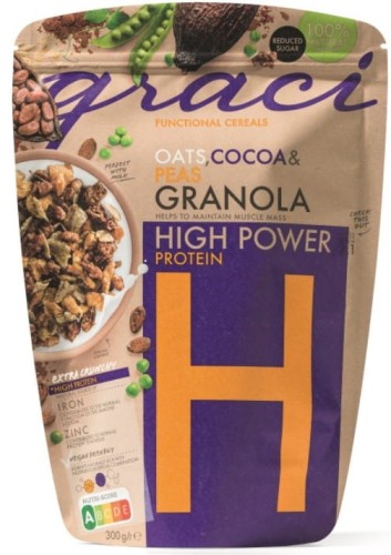 GRANOLA FUNKCJONALNA HI POWER PROTEIN 300 g - GRACI