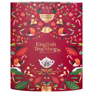 Kalendarz Adwentowy Zeszyt (Herbaty i Herbatki) Bio (24 x 1,8 g) 43,25 g - English Tea Shop (Produkt Sezonowy)