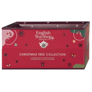 Kolekcja Herbatek Bio na Choinkę Piramidki 6 Smaków (6 X 2 g) 12 g - English Tea Shop (Produkt Sezonowy)