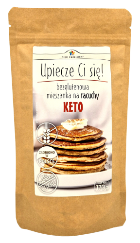 RACUCHY BEZGLUTENOWE KETO 170 g - PIĘĆ PRZEMIAN