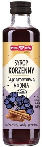 SYROP KORZENNY CYNAMONOWA ARONIA 250 ml - POLSKA RÓŻA