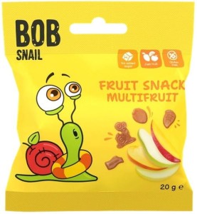 PRZEKĄSKA WIELOOWOCOWA 20g - BOB SNAIL