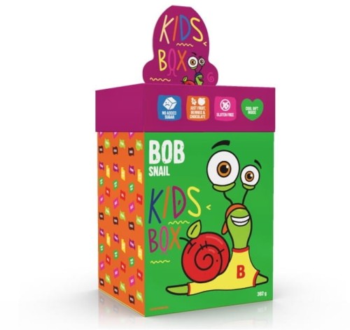 BOX DLA DZIECI Z ZABAWKĄ 382 g - BOB SNAIL