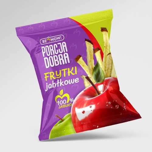 FRYTKI JABŁKOWE PORCJA DOBRA 18 g - PURE LIFE