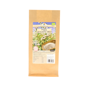MĄKA GRYCZANA BIAŁA BEZGLUTENOWA BIO 1000 g - PIĘĆ PRZEMIAN