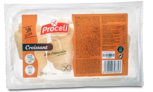 CROISSANTY DO ODPIEKANIA BEZGLUTENOWE 200 g - PROCELI