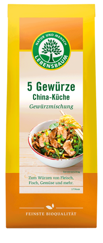 PRZYPRAWA DO KUCHNI CHIŃSKIEJ BIO 40 g - LEBENSBAUM