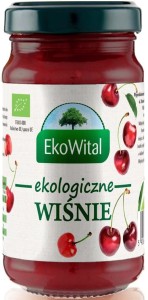 MUS WIŚNIOWY BEZ DODATKU CUKRU BIO 250 g - EKO WITAL