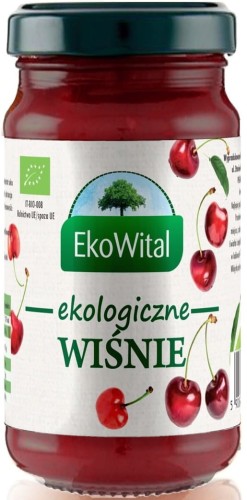 MUS WIŚNIOWYY BEZ DODATKU CUKRU BIO 250 g - EKO WITAL