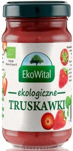 MUS TRUSKAWKOWY BEZ DODATKU CUKRU BIO 250 g - EKO WITAL