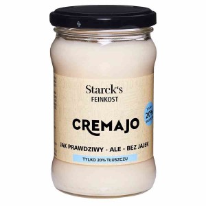 Majonez Wegański Bezglutenowy Cremajo 20% Tłuszczu 270g - Starck`s