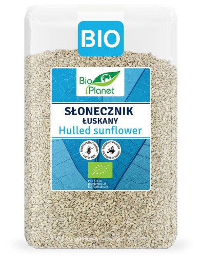 SŁONECZNIK ŁUSKANY BEZGLUTENOWY BIO 1,5 kg - BIO PLANET