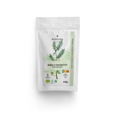 MĄKA Z CIECIERZYCY BEZGLUTENOWA BIO 500g - MONCANA