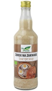 ŻUREK NA ZAKWASIE NIEPASTERYZOWANY BIO 500 ml - BIO PLANET
