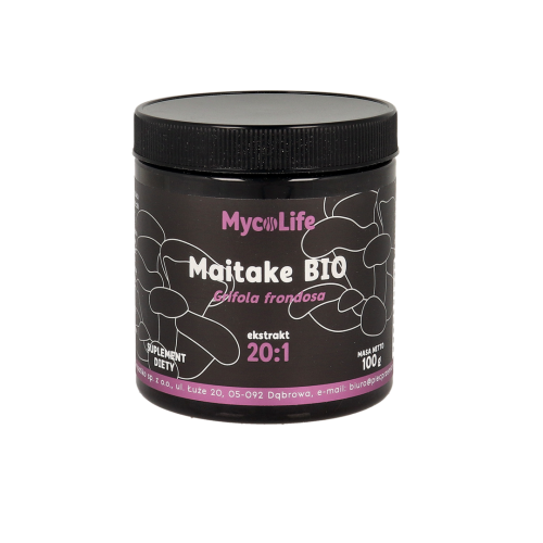 MAITAKE BEZGLUTENOWE BIO 100 g - MYCOLIFE