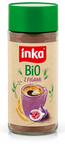 KAWA ZBOŻOWA ROZPUSZCZALNA INKA Z FIGAMI BIO 100 g - GRANA