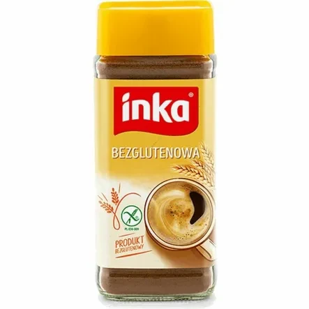 KAWA ZBOŻOWA ROZPUSZCZALNA BEZGLUTENOWA INKA 100 g - GRANA