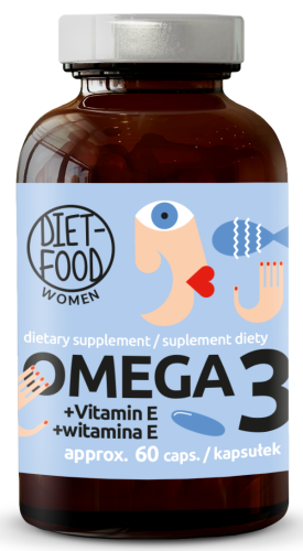 OMEGA-3 (2000 mg) 60 KAPSUŁEK - DIET-FOOD