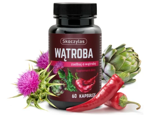 WĄTROBA (OSTROPEST, KARCZOCH, KAPSAICYNA) 60 kaps. - SKOCZYLAS