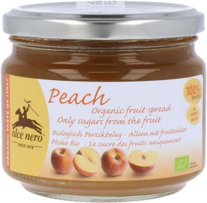 MUS BRZOSKWINIOWY BIO 270 g - ALCE NERO