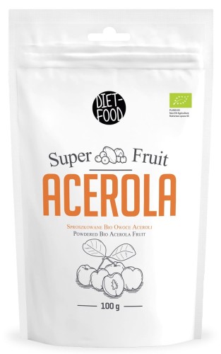 ACEROLA SPROSZKOWANA BIO 100 g - DIET-FOOD