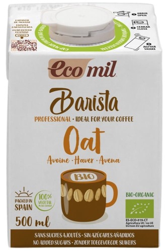 NAPÓJ OWSIANY BARISTA BIO 500 ml - ECOMIL