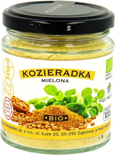KOZIERADKA MIELONA BEZGLUTENOWA  BIO 100 g - PIĘĆ PRZEMIAN