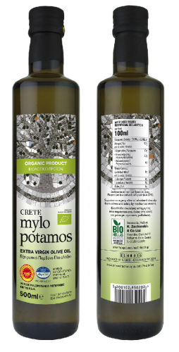 OLIWA Z OLIWEK EXTRA VIRGIN BIO 500 ml - MYLOPOTAMOS