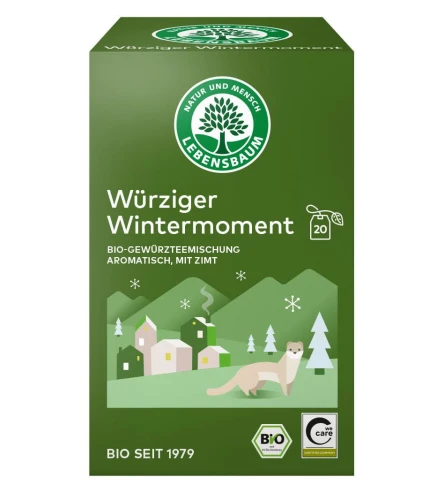 HERBATKA PIKATNY ZIMOWY MOMENT BIO (20 x 2 g) 40 g - LEBENSBAUM (PRODUKT SEZONOWY)