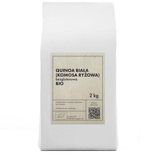 QUINOA BIAŁA BEZGLUTENOWA BIO 2 kg - THE PLANET