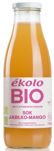 SOK JABŁKO-MANGO BIO 750 ml - EKOLO