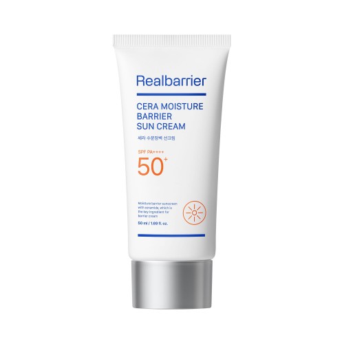 KREM PRZECIWSŁONECZNY NAWILŻAJĄCY DO TWARZY CERA MOISTURE BARRIER SPF 50 50 ml - REAL BARRIER