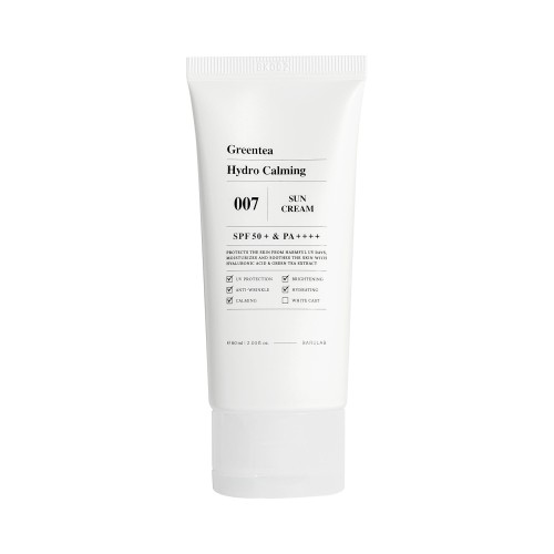 KREM PRZECIWSŁONECZNY NAWILŻAJĄCY ZIELONA HERBATA SPF 50+ 60 ml - BARULAB