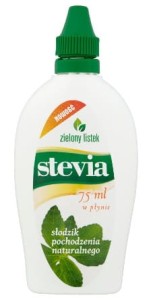 Słodzik w Płynie Stevia 75 ml - Zielony Listek