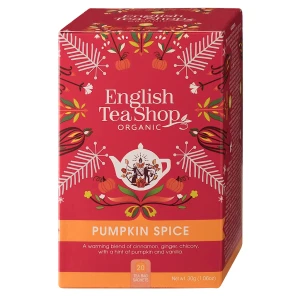 Herbatka Jesienna Dyniowa z Przyprawami Bio (20 x 1,5 g) 30 g - English Tea Shop Organic (Produkt Sezonowy)