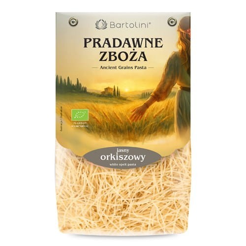 MAKARON ORKISZOWY NITKA BIO 250g - BARTOLINI