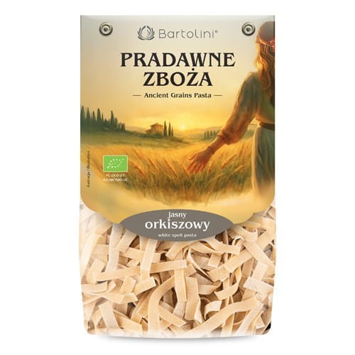 MAKARON ORKISZOWY GNIAZDA TAGLIATELLE BIO 250g - BARTOLINI