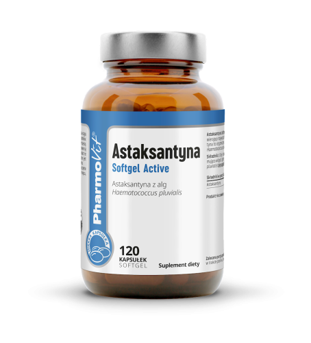 ASTAKSANTYNA BEZGLUTENOWA 120 KAPSUŁEK - PHARMOVIT