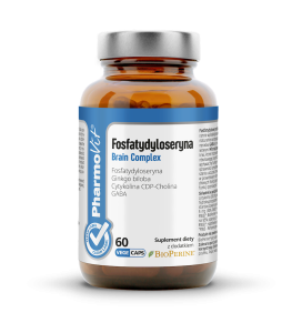 FOSFATYDYLOSERYNA BRAIN COMPLEX BEZGLUTENOWA 60 KAPSUŁEK - PHARMOVIT (CLEAN LABEL)