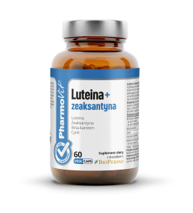 LUTEINA + ZEAKSANTYNA BEZGLUTENOWA 60 KAPSUŁEK - PHARMOVIT (CLEAN LABEL)