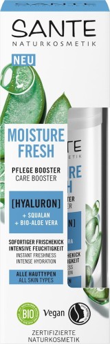 KREM-BOOSTER DO TWARZY NAWILŻAJĄCY Z KWASEM HIALURONOWYM, SKWALANEM I ALOESEM ECO 50 ml - SANTE