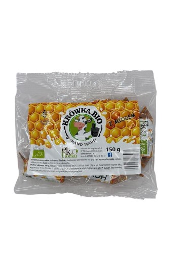KRÓWKI Z MIODEM BEZGLUTENOWE BIO 150 g - EKOFLORKA