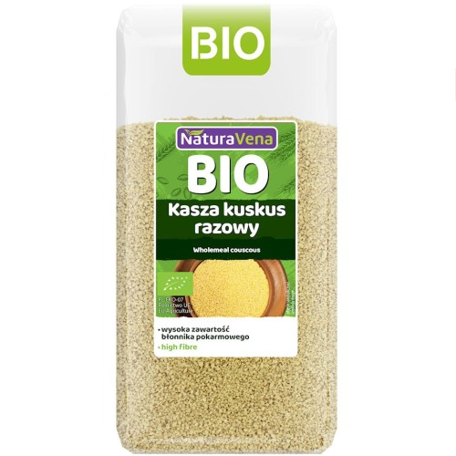 KASZA KUSKUS RAZOWA BIO 400 g - NATURAVENA