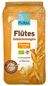 PALUSZKI Z CIASTA FRANCUSKIEGO Z SEREM BIO 125 g - PURAL