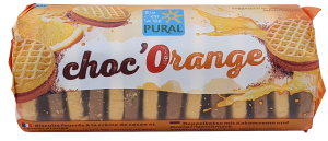 CIASTKA MARKIZY MINI Z KREMEM KAKAO - POMARAŃCZA BIO 85 g - PURAL