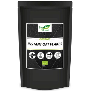 PŁATKI OWSIANE BŁYSKAWICZNE BEZGLUTENOWE BIO 500 g - BIO PLANET INTERNATIONAL