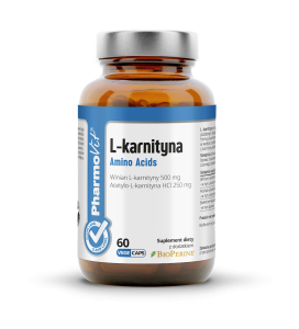L-KARNITYNA BEZGLUTENOWA 60 KAPSUŁEK - PHARMOVIT (CLEAN LABEL)