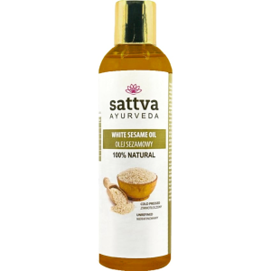 OLEJ SEZAMOWY TŁOCZONY NA ZIMNO 250 ml - SATTVA (FOODS)