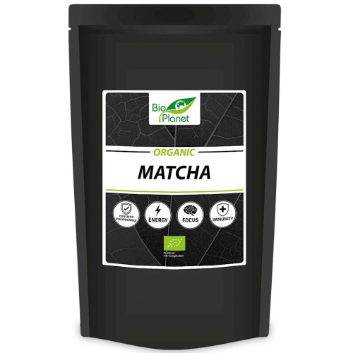 HERBATA ZIELONA MATCHA BIO 100 g - BIO PLANET INTERNATIONAL