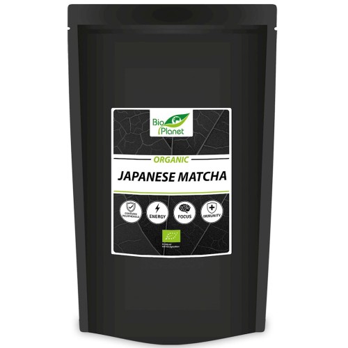 HERBATA ZIELONA MATCHA BIO (JAPOŃSKA) 500 g - BIO PLANET INTERNATIONAL